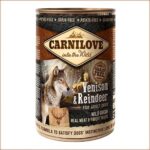 Boite Carnilove Venaison & Reine 400g