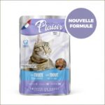 PLAISIR Lot de 22 Emincés à la Truite et aux crevettes en Sauce