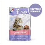 PLAISIR Lot de 22 Emincés au Saumon et au Cabillaud en Sauce