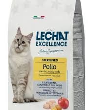Croquettes LECHAT Pour Chat Stérilisé Poulet 1.5 Kg