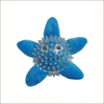 Croci Seaside Caoutchouc Ball En Thermoplastique Résistante Pour Chien - Etoile Bleu
