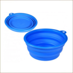 Croci Gamelle De Voyage En Silicone En Bleu 500 ml