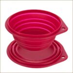 Croci Gamelle De Voyage En Silicone En rose 500 ml