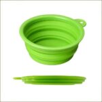 Croci Gamelle De Voyage En Silicone En Vert 1 L