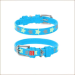 Collier Glamour Star Bleu 20 mm 30-39 cm
