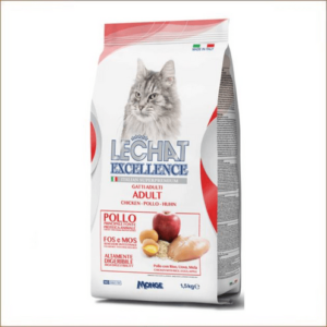 Croquettes LECHAT Pour Adulte Poulet 1.5 Kg