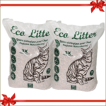 Achetez Lot De Deux sacs De Litière 10L Eco Litter le 2éme est à -50%