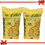 Lot De Deux sacs De Litière 5L Eco Litter le 2éme est à -50%