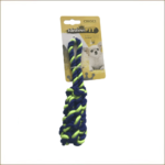 Os en Cotton Braid Mini Vert Bleu
