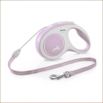 Laisse Flexi New Comfort Cord Rose M 5m