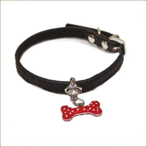 Collier Charm Noir 25 cm