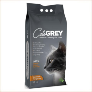 Litière Agglomérante Cat's Grey Vanille Tangerine 10Kg
