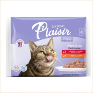 Pack Pochon 4x85g Poulet&Boeuf