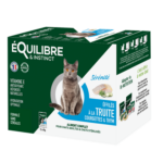 EFFILÉS POUR CHAT STÉRILISÉ ET CHAT ADULTE E&I TROUT COURGETTE &THYM 12X85G