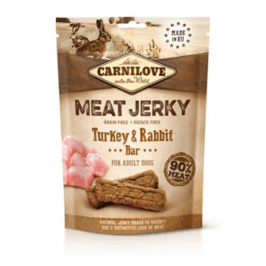 CARNILOVE JERKY TURKEY & RABBIT BAR 100 G