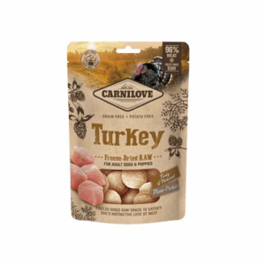 CARNILOVE FREEZE-DRIED RAW SNACKS TURKEY 60