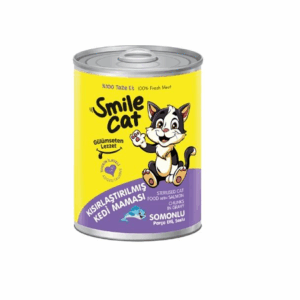 SMILE STERILISED CAT WITH SALMON IN GRAVY 400G