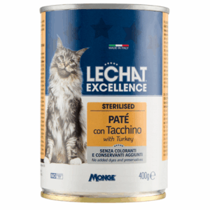 LECHAT EXC PÂTÉ STER DINDE 400GR