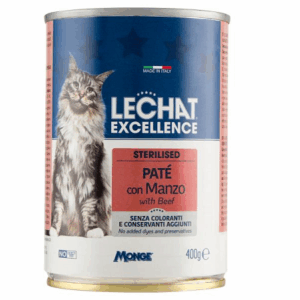 LECHAT EXC PÂTÉ STER BŒUF 400GR