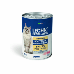 LECHAT EXC STER CHICKEN/PORK CHUNKS 400GR