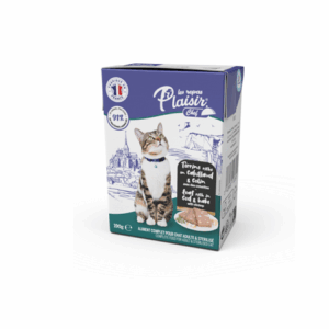 PLAISIR CHEF CHAT 190G TERRINE CABILLAUD & CREVETTES