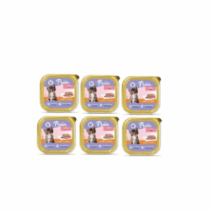 PLAISIR Terrine Poulet et Lait pour chaton 100g-PROMOTION 5+1 GRATUIT