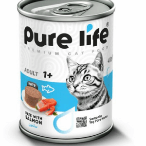 PURELIFE PÂTÉ DE SAUMON POUR CHAT ADULTE  400 GR