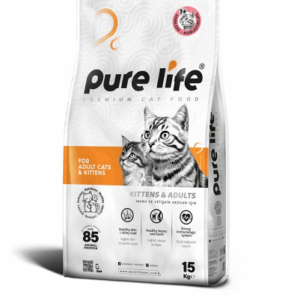 PURELIFE PLUS POUR CHAT STERILIZED AU POULET 15 KG
