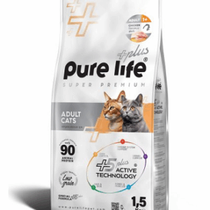 PURELIFE PLUS POULET POUR CHAT ADULTE 1.5 KG