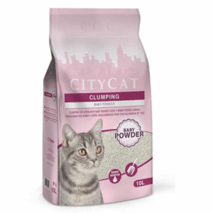 LIT CITYCAT AGG BABY POWDER 10L