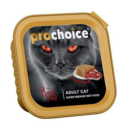 BARQ. PROCHOICE GF CAT BEEF 100 GR