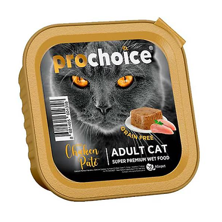 BARQ. PROCHOICE GF CAT CHICKEN 100 GR