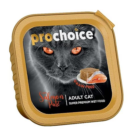 BARQ. PROCHOICE GF CAT SALMON 100 GR