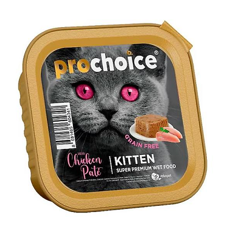 BARQ. PROCHOICE GF KITTEN CHICKEN 100 GR