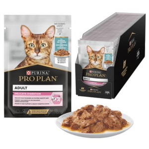 PURINA PRO PLAN DELICATE CAT POUCH FISH 85G