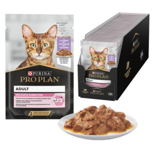 PURINA PRO PLAN DELICATE CAT POUCH TURKEY 85G