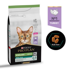 PURINA PRO PLAN STERILISED RENAL CAT TURKEY 1.5KG