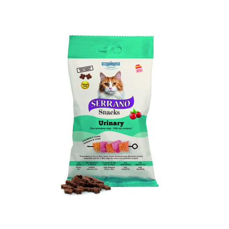 SERRANO SNACKS CAT 50g URINARY SALMON
