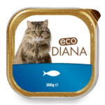BARQUETTE CHAT ECO DIANA POISSON 300GR