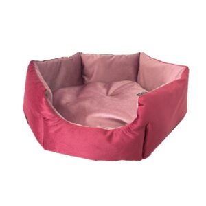 CORBEILLE RONDE T60 ROUGE/ROSE