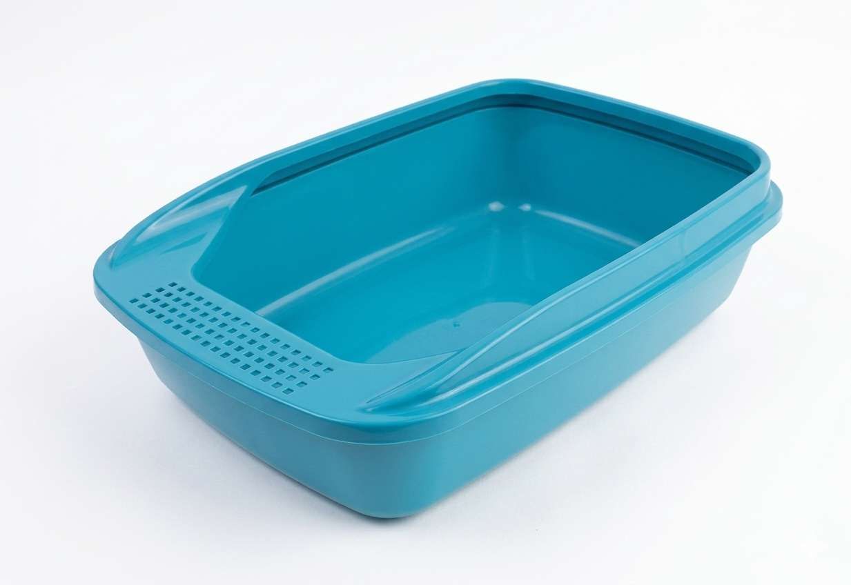 BAC A LITIERE HOBBY BLEU TAILLE 1