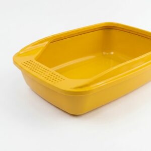 BAC A LITIERE HOBBY JAUNE TAILLE 1