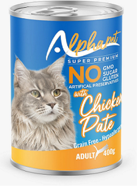 BOITE ALPHAPET ADULT CHICKEN 400 GR