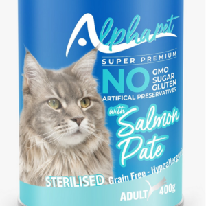BOITE ALPHAPET STERILISE SAUMON 400 GR