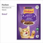 FRISKIES® CHAT SAUCE BOEUF 85 G
