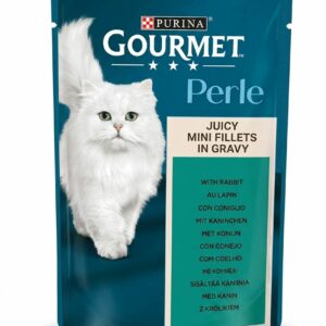 GOURMET PERLE GRAVY LAPIN 85G
