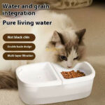 Fontaine et Distributeur 2 en 1 pour Chat et Chien