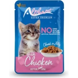 POCHON ALPHAPET KITTEN CHICKEN 85 G