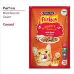 FRISKIES® CHAT SAUCE CANARD 85G