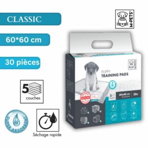 TAPIS PUPPY 60 X 60 TRAINING PADS 30 P